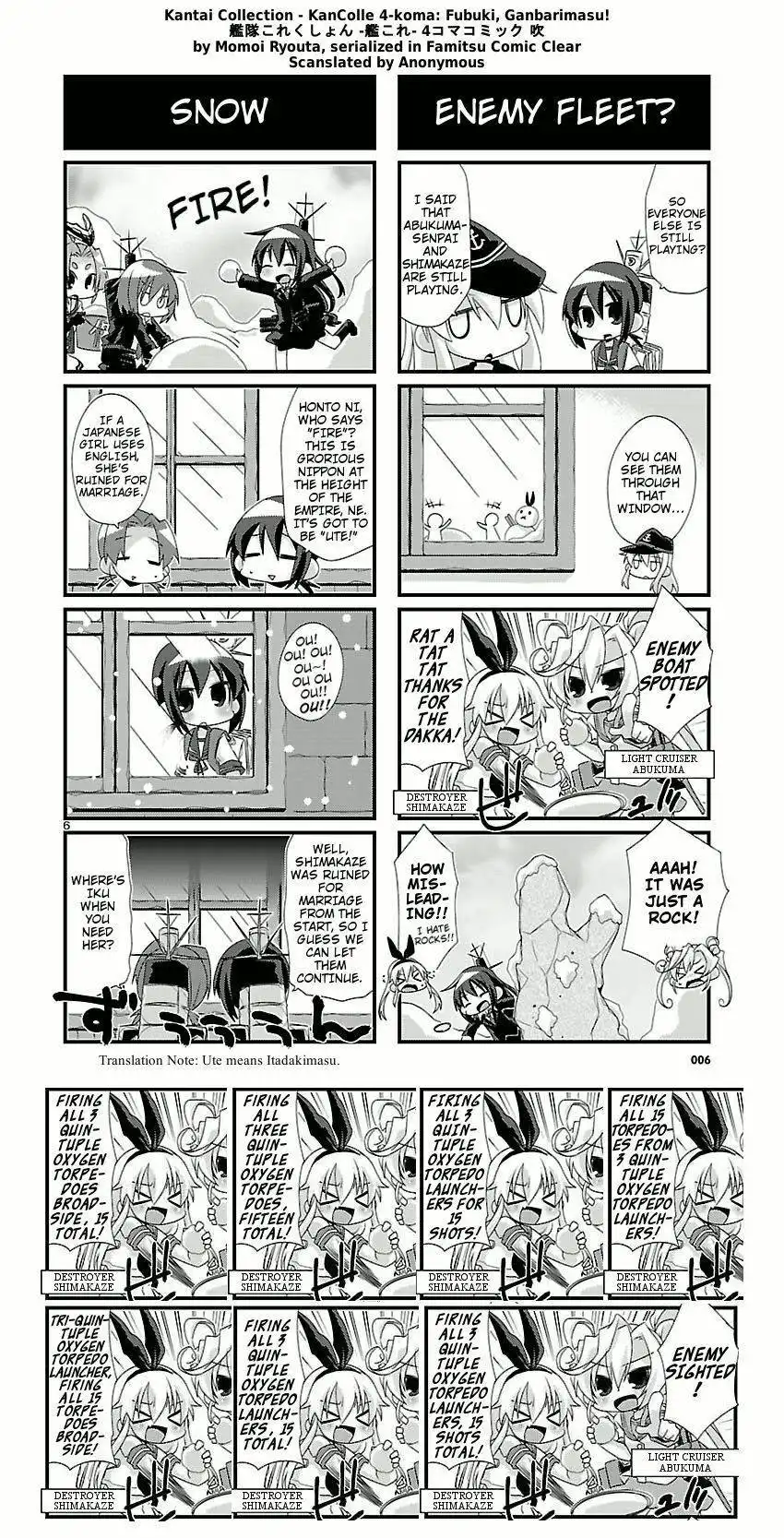 Kantai Collection - Kankore - 4-koma Comic - Fubuki, Ganbarimasu! Chapter 24 7